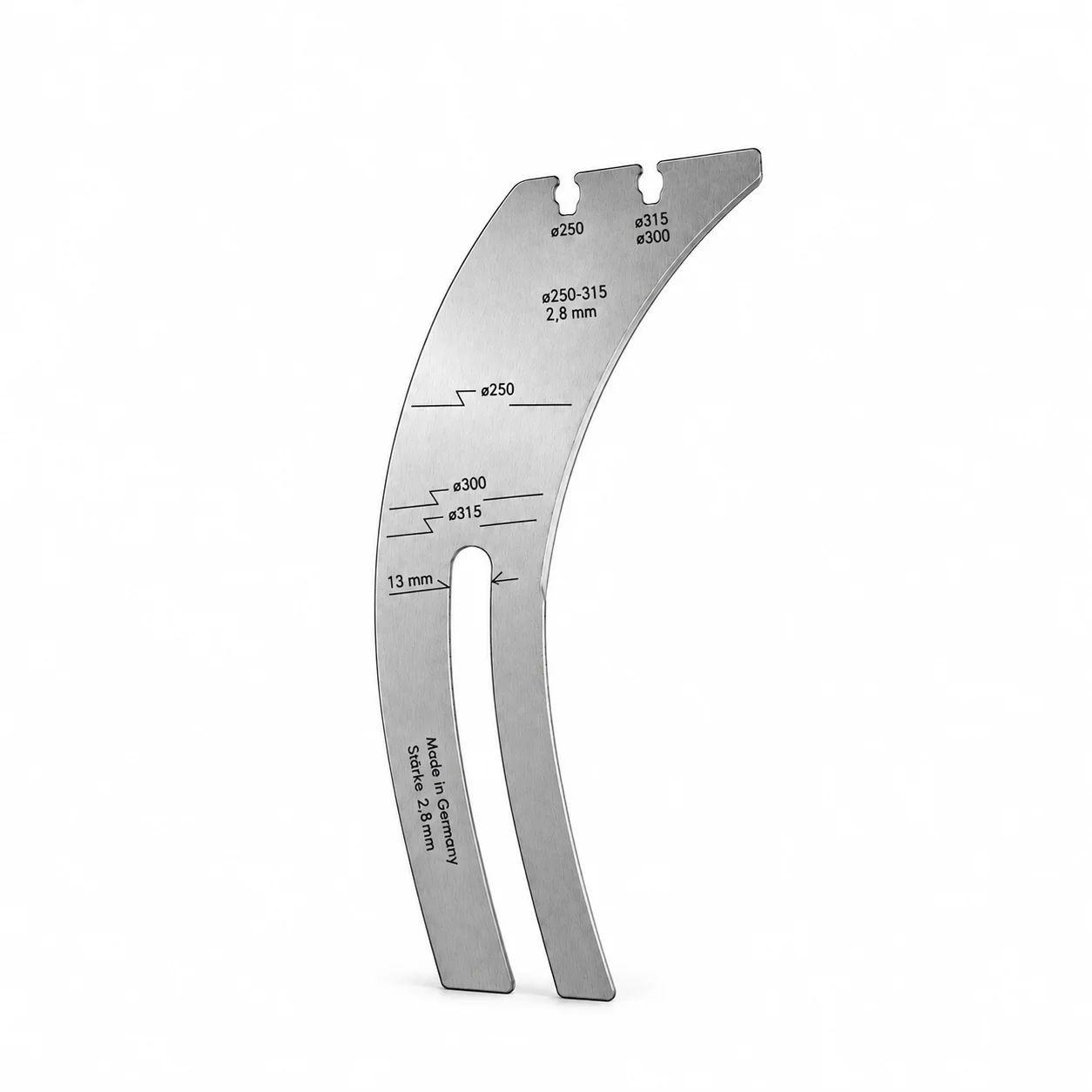 EURO Spaltkeil für Felder Hammer Format4 Ø 250–315 mm 2,0 mm Federstahl