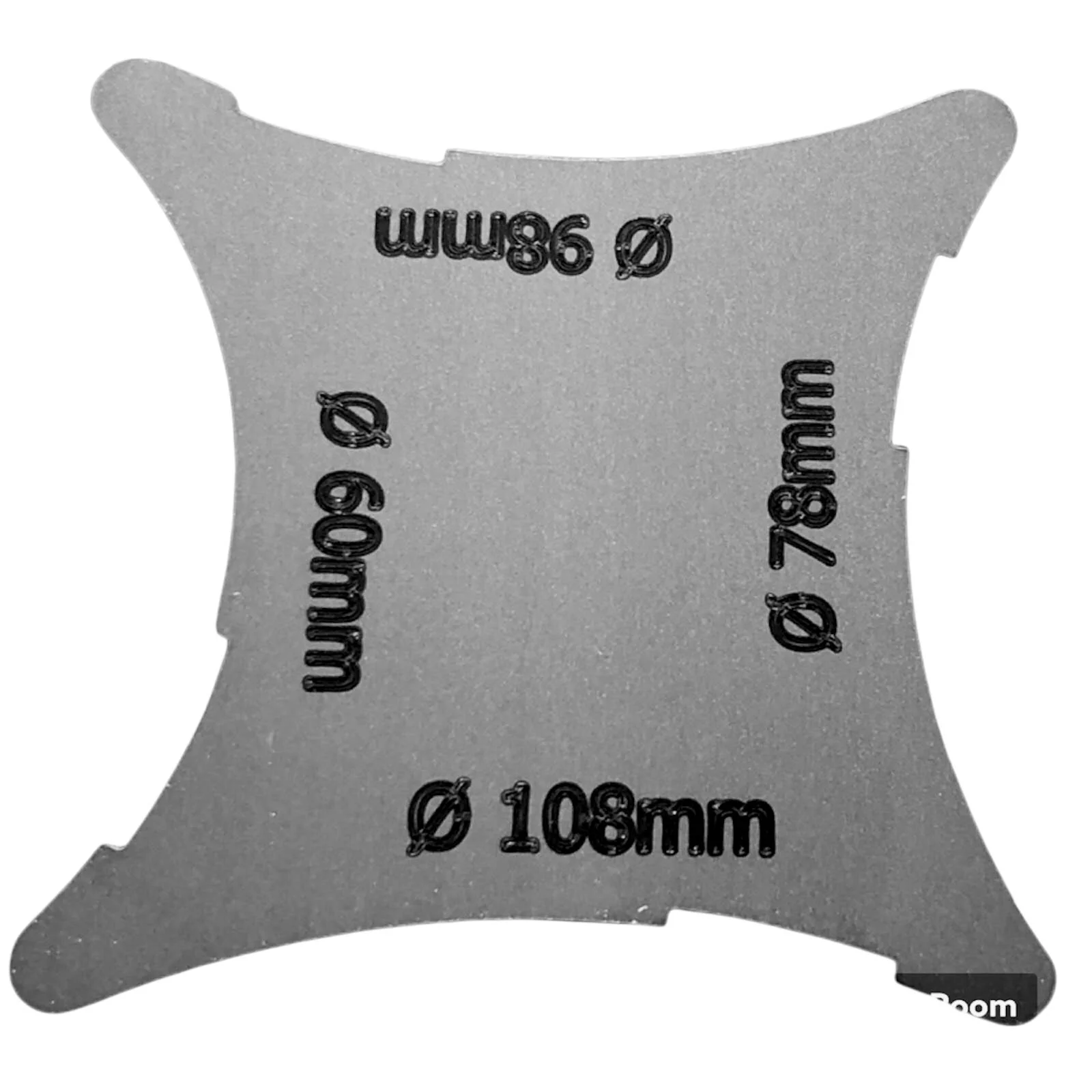 1 Stück Hobelmesser Einstellehre 50x50 mm – Präzises Werkzeug für Hobelköpfe