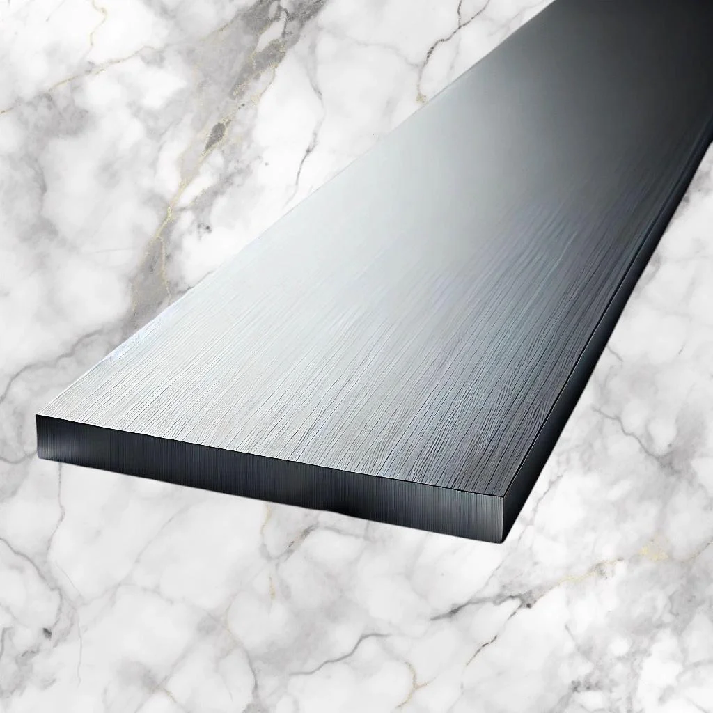 1.4034 Rostfreistahl / X46Cr13 • Werkzeugstahl • Messerstahl (300 × 80 × 1 mm)